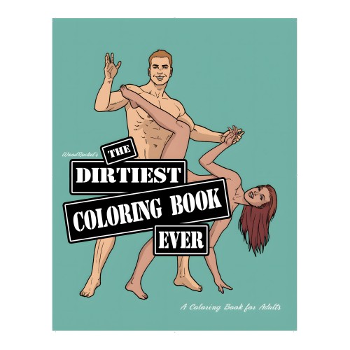 Wood Rocket Dirtiest Coloring Book
