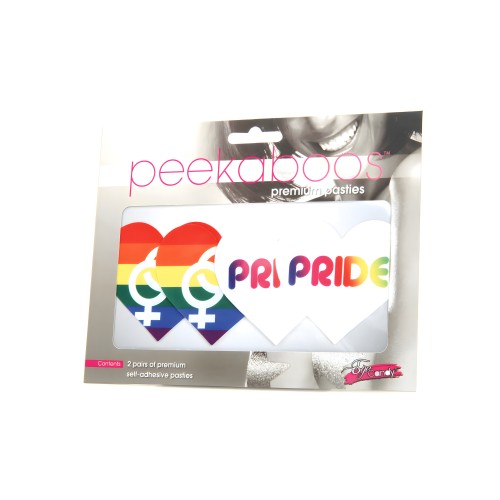 Peekaboos Corazones del Orgullo - Pack de 2