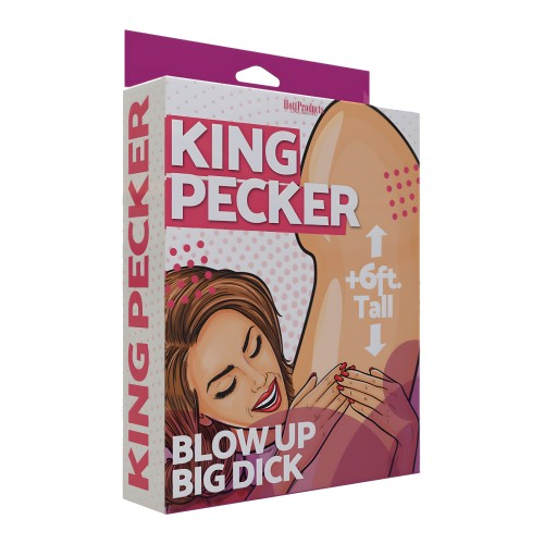 Rey Pecker Pene Inflable Gigante