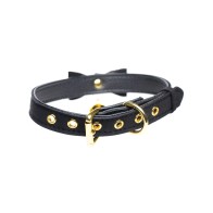 Master Series Collar Gato - Negro/Oro