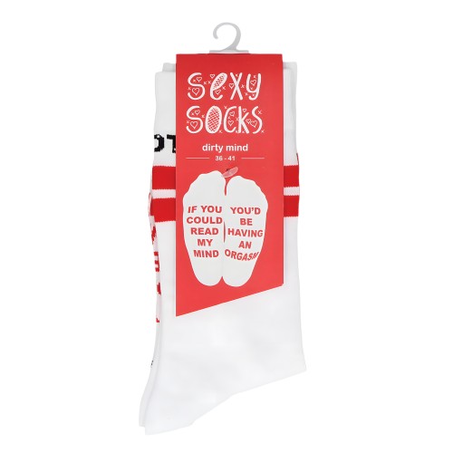 Shots Sexy Socks Dirty Mind - Female