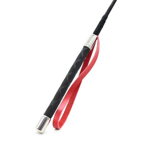 Plesur 26" Heart PVC Crop - Black/Red