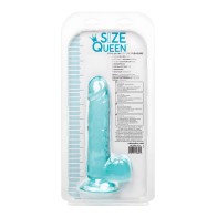 Size Queen Dildo de 6" - Azul