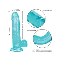 Size Queen Dildo de 6" - Azul