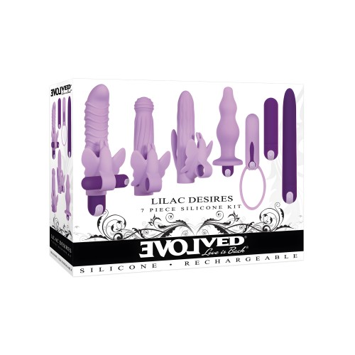 Evolved Lilac Desires Vibrator - Púrpura
