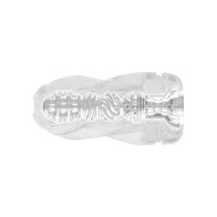 Zero Tolerance Swirl Stroker - Transparente/Azul