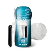 Shower Stroker Vibrador - Transparente