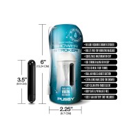 Shower Stroker Vibrador - Transparente