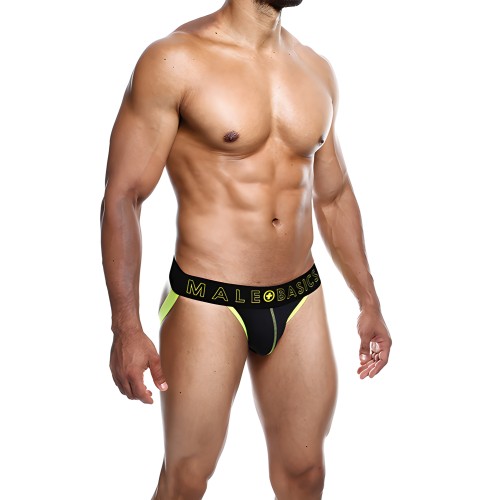 Male Basics Neon Jockstrap - Yellow SM