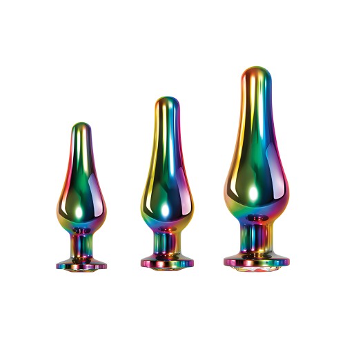 Evolved Rainbow Metal Plug Set