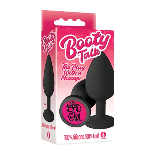 The 9's Booty Talk Bad Girl Plug - Black