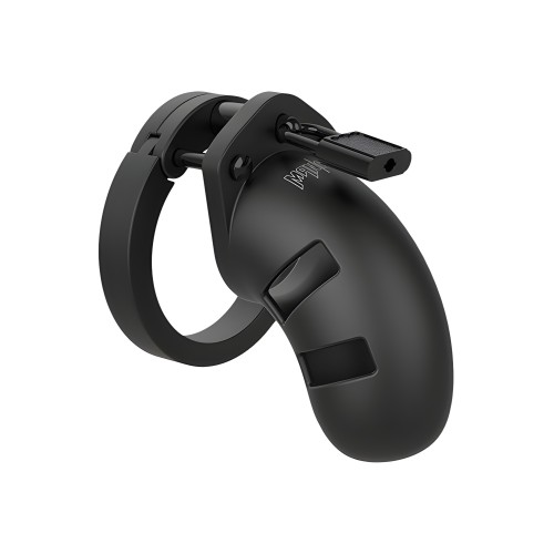 Shots Man Cage Chastity 3.5" Modelo 20 - Negro