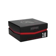 Shots Man Cage Chastity 3.5" Modelo 20 - Negro