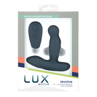 Masajeador Anal Rotatorio Lux Active Revolve de 4.5"