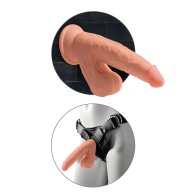 King Cock Plus 7" Triple Density Cock - Tan