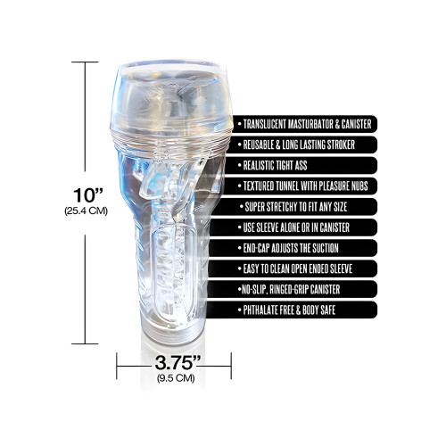 MSTR B8 Stroker Anal Transparente