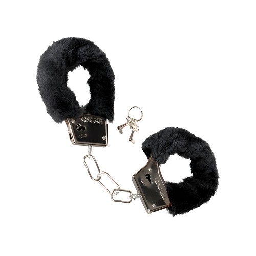Playful Furry Cuffs - Black