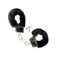 Playful Furry Cuffs - Black