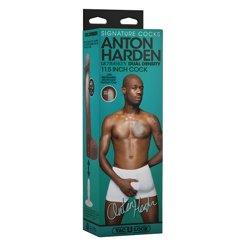 Signature Cocks ULTRASKYN 11" Pene con Ventosa Removible Vac-U-Lock - Anton Harden