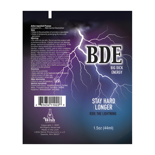 Crema BDE Stay Hard Longer