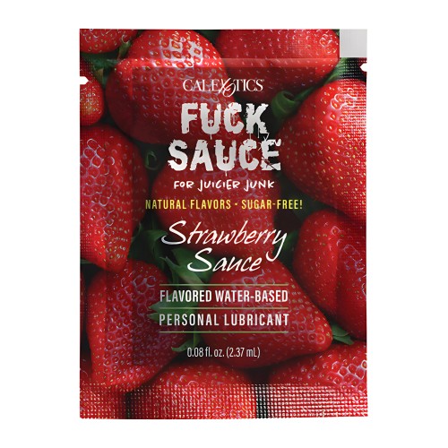 Fuck Sauce Flavored Lubricant Strawberry
