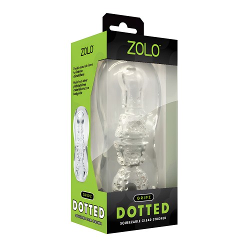 ZOLO Gripz Estimulador Dotted - Transparente