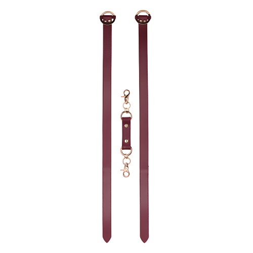 Shots Ouch Halo Esposas para Muslos - Burdeos