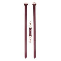 Shots Ouch Halo Esposas para Muslos - Burdeos