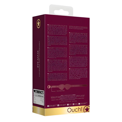 Máscara Ouch Halo - Burdeos