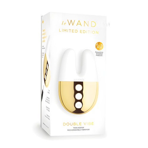 Le Wand Double Vibe - White Gold