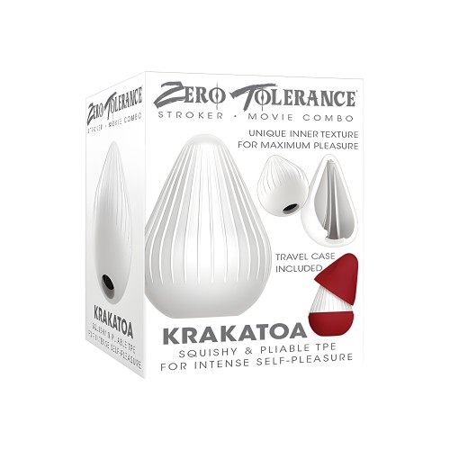 Zero Tolerance Krakatoa Stroker - Blanco