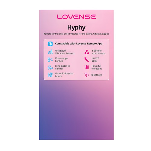 Lovense Hyphy Hi-Frequency Stimulator - Purple