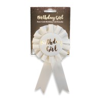 Birthday Girl Badge