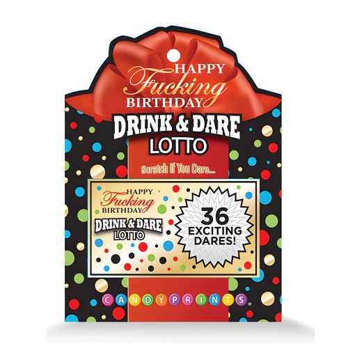 Lotto de Bebida y Reto de Cumpleaños