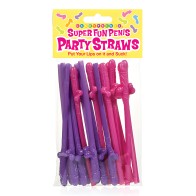 Super Fun Penis Party Straws