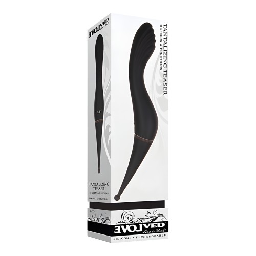 Vibrador Doble Extremo Evolved Tantalizing Teaser - Negro