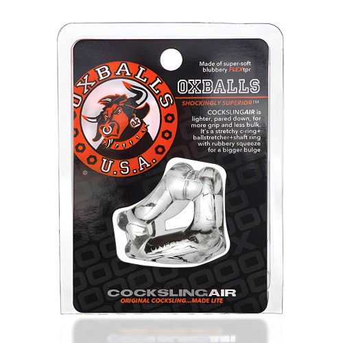 Oxballs Cocksling Air - Claro - Agarre y Comodidad Mejorados