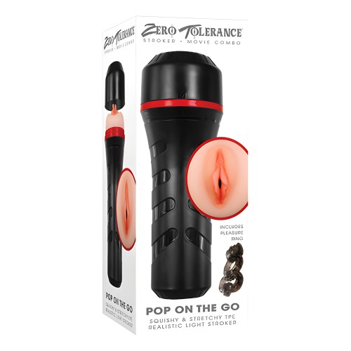 Zero Tolerance Pop On the Go Stroker - Claro