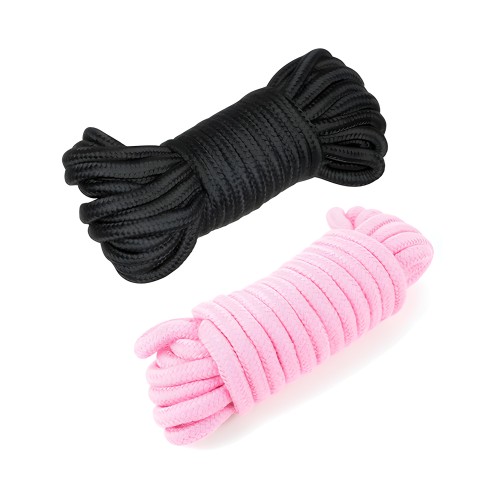 Cuerda de Bondage Shibari - Negro/Rosa