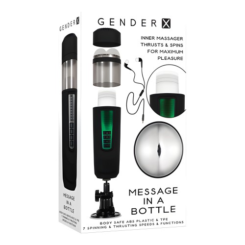 Gender X Mensaje En Una Botella Negro