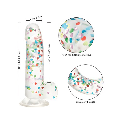 Dong Multicolor I Love Dick con Corazón