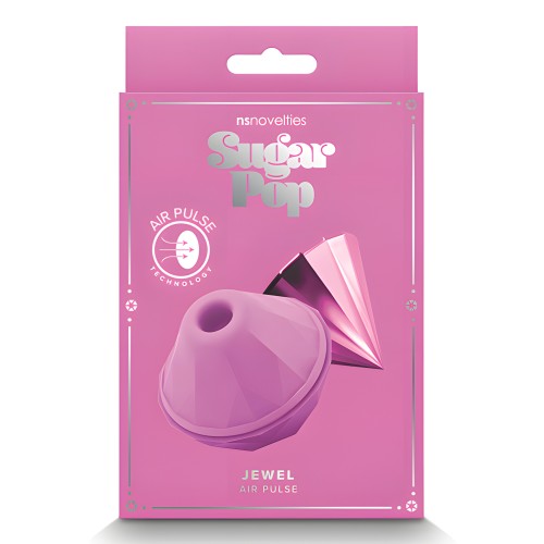 Vibrador de Pulso de Aire Sugar Pop Jewel - Rosa