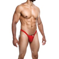 Tanga Y Buns de Male Basics Rojo MD