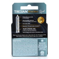 Trojan Raw Condoms - Pack of 3