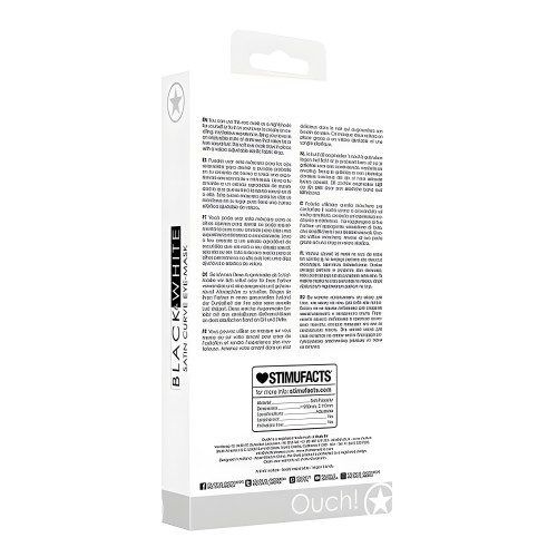 Máscara de Ojos de Satén Ouch - Negro