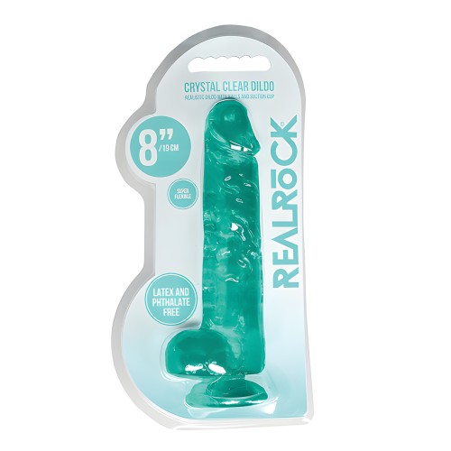 Shots RealRock Realistic Dildo - Turquoise