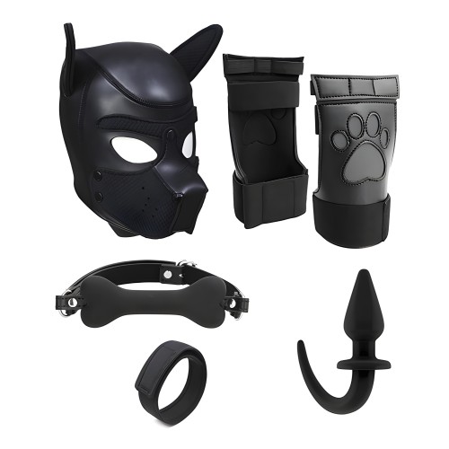 Kit de Juego de Cachorro Ouch! - SM Negro
