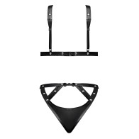 Lust Contessa Cupless Teddy Black L/XL