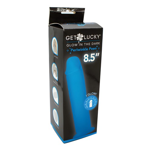Get Lucky 8.5" Glow in the Dark Peen Dildo