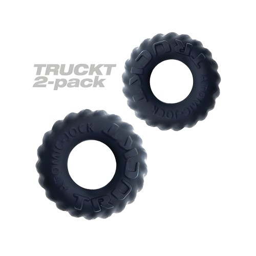 Oxballs TruckT Anillo para Pene y Testículos - Pack Nocturno de 2